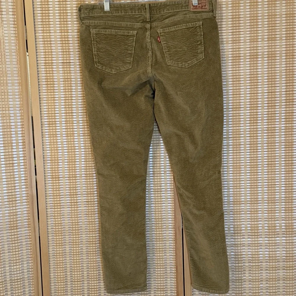 Levis Womens 33x30 Courdaroy Pants Beige Streetwear‎ Casual Outdoor Bohemian
